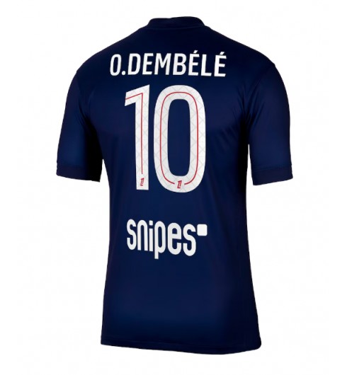 Paris Saint-Germain Ousmane Dembele #10 Hjemmedrakt 2025-26 Korte ermer Paris Saint-Germain Ousmane Dembele #10 Hjemmedrakt 2025-26 Korte ermer